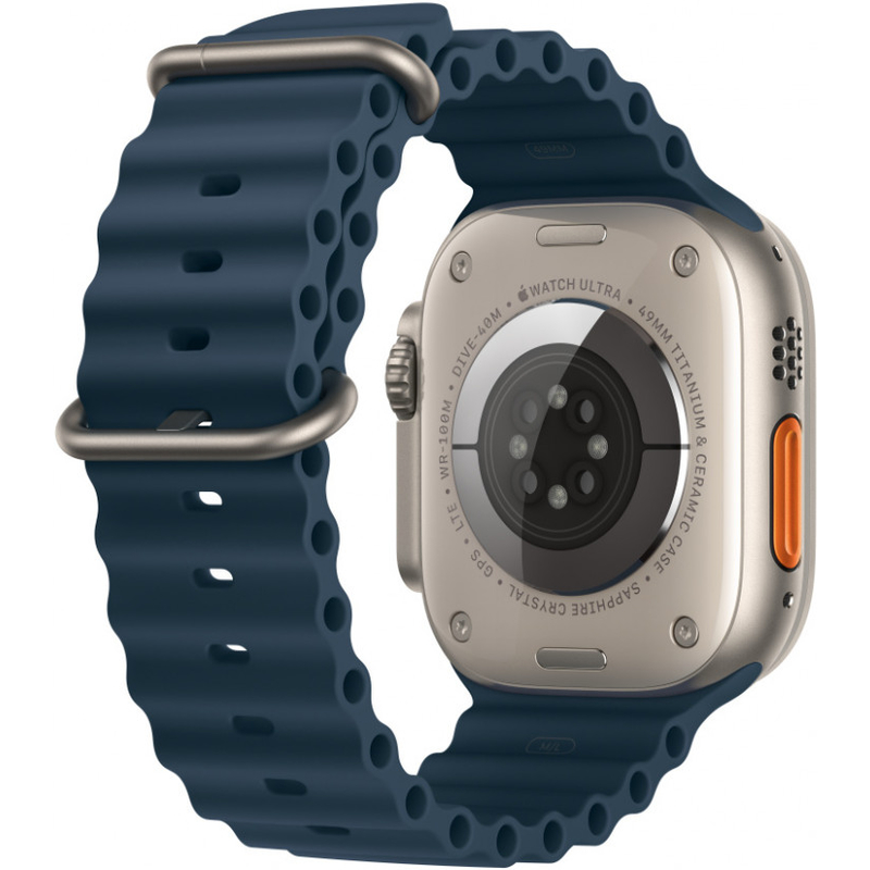 Apple Watch Ultra 2 GPS + Cellular, 49 мм, корпус из титана, ремешок Ocean синего цвета